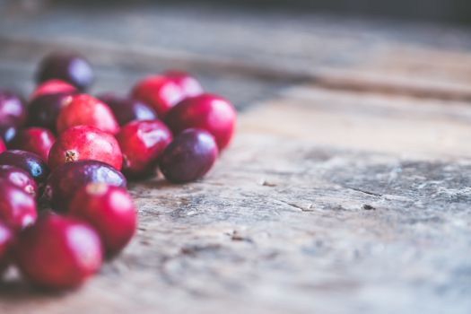 ½ cup of cranberries + 1 cup of flour