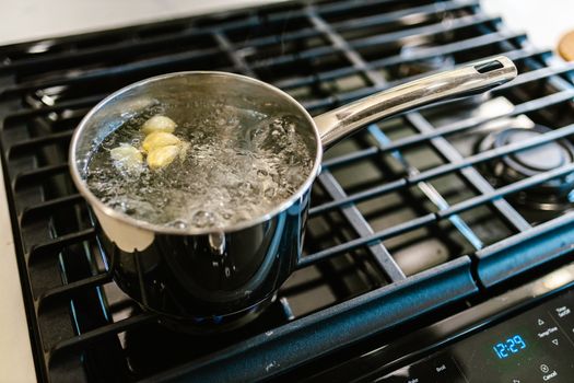 1 and ½ cup of boiling water