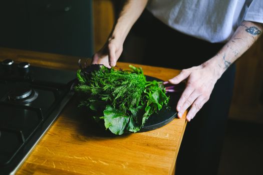 1 handful of dill