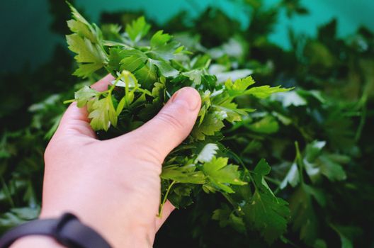 1 handful of fresh parsley