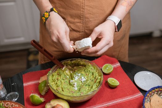 For guacamole: