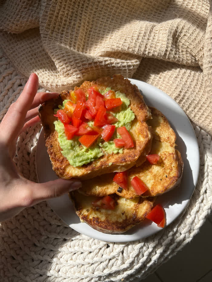 Salted French toast